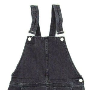 Free People Overalls Skirt Raw Hem Distressed